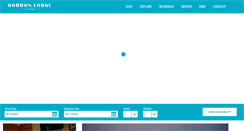 Desktop Screenshot of gordonlodge.com